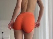 Preview 6 of Stunning Teasing With Sweet Ass In Yoga Pants