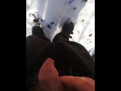 Having a wee - Screenshot 2 of 16 - Peeing Outside