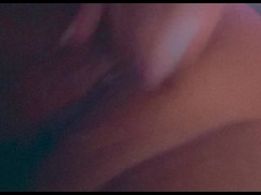 ASMR nails clicking against my wet clit ring! 💦