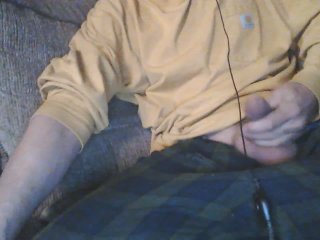 Big Dick Stepson Jerking Off Big Cock