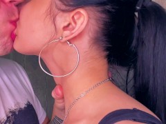 Close up kissing my best friend's beautiful wife