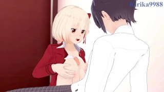 Chisato Nishikigi I Ja Uprawiamy Intensywny Seks W Hentai Lycoris Recoil W Toalecie