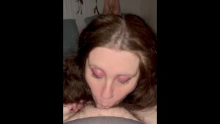 MY WIFE MAKES ME CUM IN HER THROAT