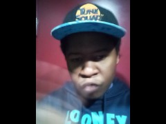 MCGOKU305 SAN HAVING SEX IN RESTOOM WITH BIG BOOTY NIGERIAN GIRL