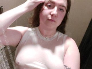 pale girl, solo female, exclusive, teasing