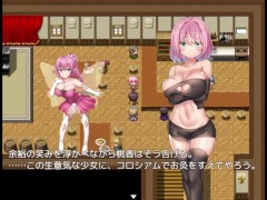 【#30 同人エロゲー アルフィミアの塔(製品版)実況動画】おっぱい押し付け手コキで桃髪黒ニーハイ爆乳美女に射精させられすごい事態に・・(巨乳・爆乳ファンタジー抜きゲー) Hentai game - Screenshot 7 of 16 - Hentai Bigtits