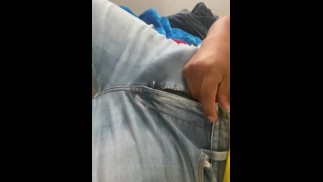 I have an erect cock inside my pants