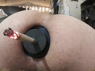 fetish, anal tunnel, anal, smoking fetish
