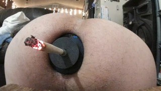 Fumando anal - fumando fumaça: parte 3