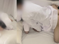 【新人看護師が医者と夜勤セックス】「まんこ使え！病院やめさせるぞ！」私は患者の眠る隣で、快楽を我慢できずに…声が… ＂ｲやイやぁイやぁあんっ♡ｧッイやあァあんっ♡ｱｯ♡ァｯ♡ｱｯ♡だぁあめぇええんっ♡ - Screenshot 8 of 16 - 個人撮影