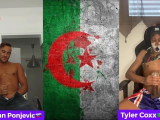 セルビアVSアルジェリア-#Chaturbate Tyler コックスとmilanポニージェビッチ(ティーザー)のビッグディック
