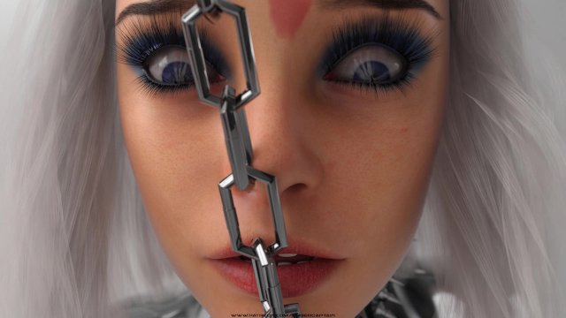 Sister in Law 3D Metal Bondage BDSM Animation