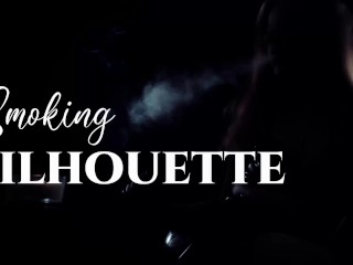 Smoking Silhouette : FemDom POV Ashtray Fantasy