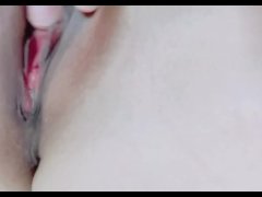 【クリオナニー】 シンプルだけど本気のオナニーしちゃいました♡恥ず。。。本気の汁が出てるよ♡ - Screenshot 5 of 16 - Japanese Sleepover