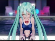 Preview 2 of Connection Dance - Hatsune Miku and Kagamine Rin | MMD R-18 Vocaloid