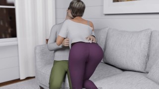 Atrapé a mi amigo Cheating con su novia Busty mamá - Heartproblem Capítulo 2 parte 1