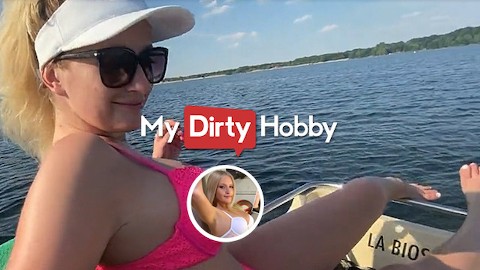 MyDirtyHobby - Busty Blonde Barbie_Brilliant Goes For A Boat Ride & Gets 4 Orgasms And A Facial