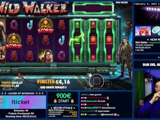 WILD WALKER INCREDIBILE SCOPATA BONUS (C)HUNT