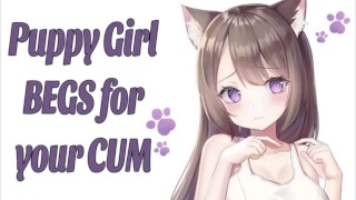 F4M Zoomed-Out Pet Puppy Gf BEGS You To Tire Her Out Before Bed With NSFW Audio