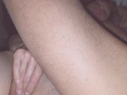 Preview 3 of Orgasmic Wife cums 4 times while stroking a dick before making him cum