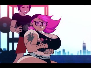 Chica en el gym te deja totalmente seco