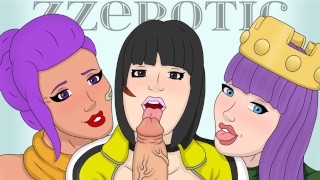 Shelly, Kelly y Archer Queen - ZZEROTIC