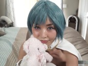 Preview 3 of BadDaddyPOV - Tiny Japanese Stepdaughter Marica Hase is Stepdaddy’s Personal Fuck Doll