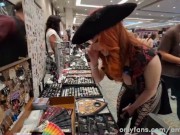 Preview 6 of Amouranth gets DOWN & DIRTY at the AVN awards LoyalFans booth  Amouranth LoyalFans