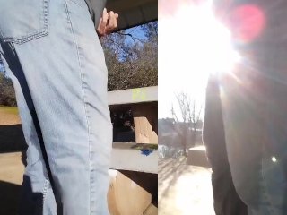 Desperate pissing compilation