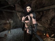 Preview 1 of Giantess Camping (Part 1) - Skyrim GTS