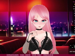 anime girl, pov, point of view, vtuber ホロライブ