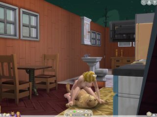 wicked whims sims 4, romantic, doggystyle, werewolf