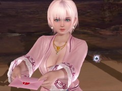 Dead or Alive Xtreme Venus Vacation Luna Valentine's Day Pose Cards Fanservice Appreciation