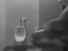 Jerking in dennys bathroom