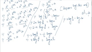 logaritmo Matemáticas matemáticas log matemáticas parte 9