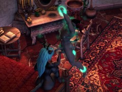 HornyForest - The Dark Sombra story - Screenshot 5 of 16 - Cunnilingus