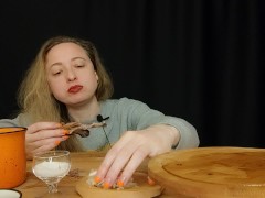 БАРАНЬИ РЁБРЫШКИ асмр мукбанг