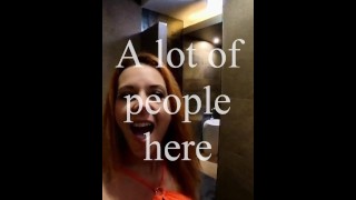 My first Walk in Public with CUM in my mouth! (like it, for the long version)
