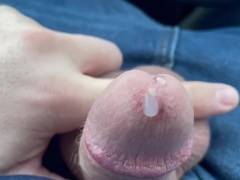 Even when I least expect it….Leaking PRECUM during Saturday afternoon errands - Screenshot 1 of 16 - Precum