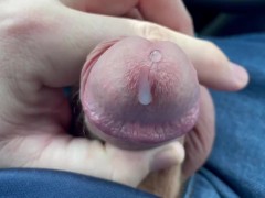 Even when I least expect it….Leaking PRECUM during Saturday afternoon errands - Screenshot 2 of 16 - Precum Dripping