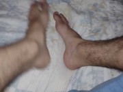 Preview 6 of Foot Fetish, Worshiping my feets on my second room