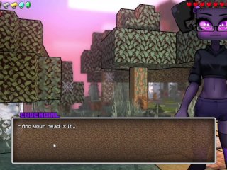 Hornycarft Enderman Girl Play with Anal Sex Toy Game Gallery