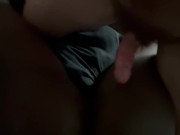 Preview 3 of Reverse cowgirl, to doggy, to cum on black ass, to cum on pussy, to end with smearing cum on booty