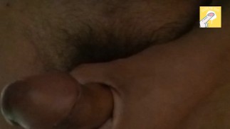 Playing with my cock on Valentine's Day