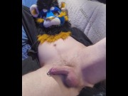 Preview 4 of Tummy-bulging from cock!