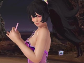 Dead or Alive Xtreme Venus Férias Ayane Valentine's Day Pose Cards Fanservice Apreciação