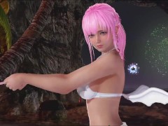 Dead or Alive Xtreme Venus Vacation Fiona Valentine's Day Pose Cards Fanservice Appreciation