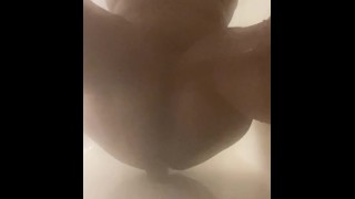 Shower Dildo Doggy