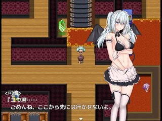 【#40 同人エロゲー アルフィミアの塔(製品版)実況動画】爆乳サキュバスとなった可憐に騎乗位で射精さ・・(巨乳・爆乳ファンタジー抜きゲー) Hentai game