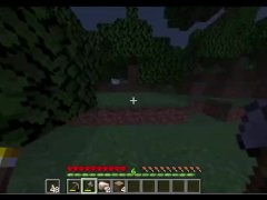 Lil Nas X plays Minecraft while eating ass